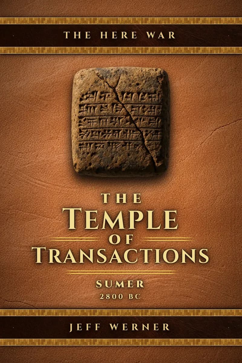Cover of The Temple of Transactions, Sumer 2800 BC
